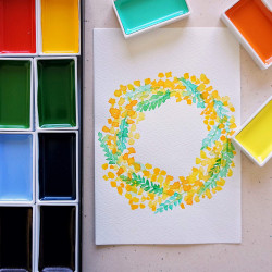 Kuretake Gansai Tambi japán vízfesték, 24 színű készlet (MC20/24V)