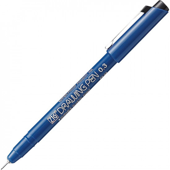 Zig Drawing Pen 0.3 tűfilc (PX–03), fekete