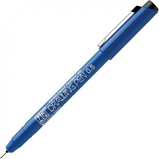 ZIG Drawing Pen 0.5 tűfilc (PX–05), fekete