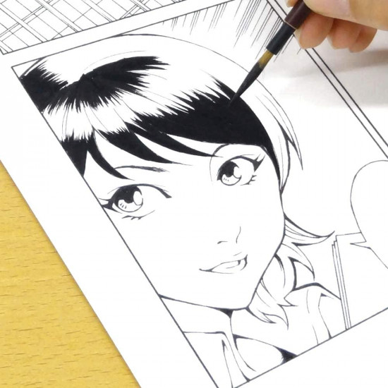 Kuretake ZIG Manga Ink, folyékony tus mangarajzoláshoz, 60 ml (CE100-6)
