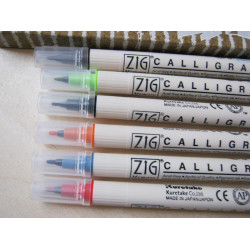 Kuretake ZIG Calligraphy - kétvégű toll