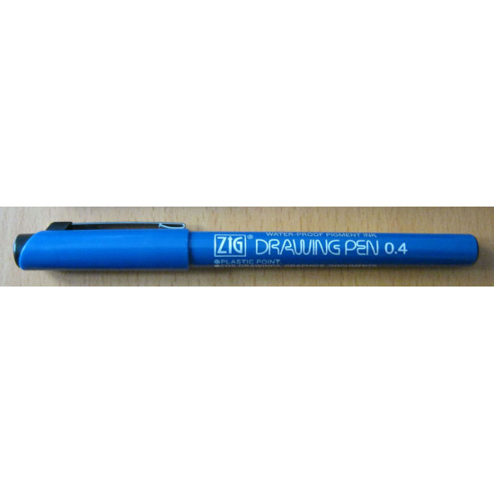 Zig Drawing Pen 0.4 tűfilc (PX–04), fekete